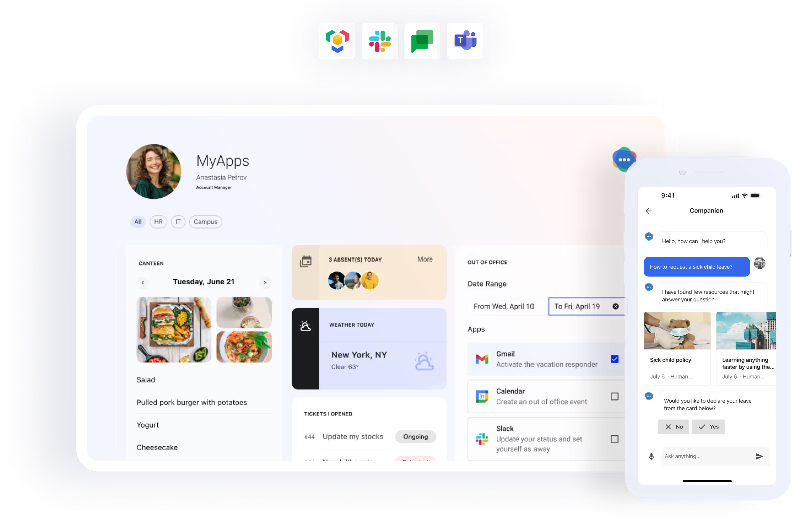 How to increase employee efficiency with in-intranet apps | LumApps Blog