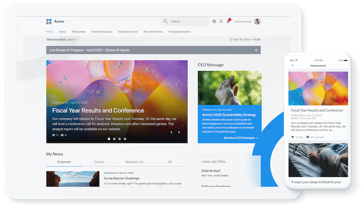 LumApps News: LumApps Platform Updates: January, 2021
